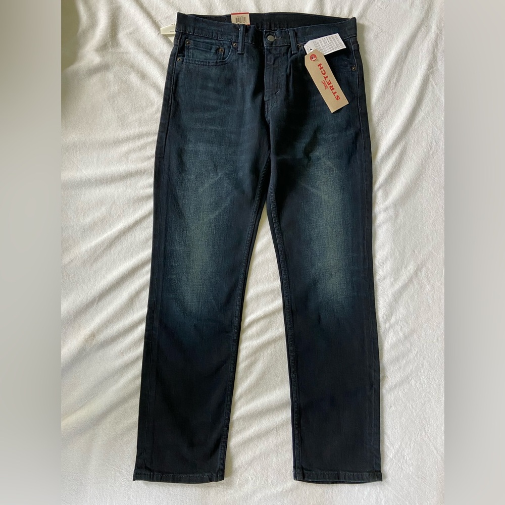 NWT Levi's Men's 511 Slim Stretch Deep Blue Jeans